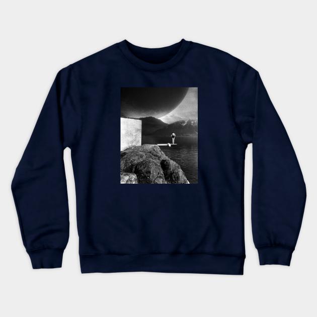 The sea is calm Crewneck Sweatshirt by iamshettyyy